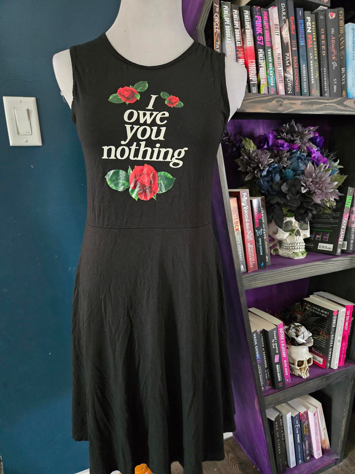 Killstar "I owe you nothing" dress