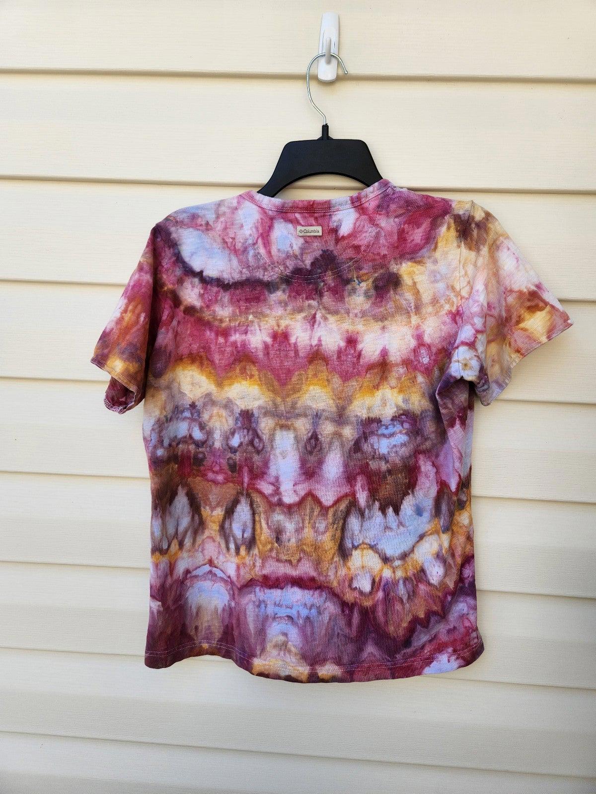 Ice tie dyed ladies t shirt