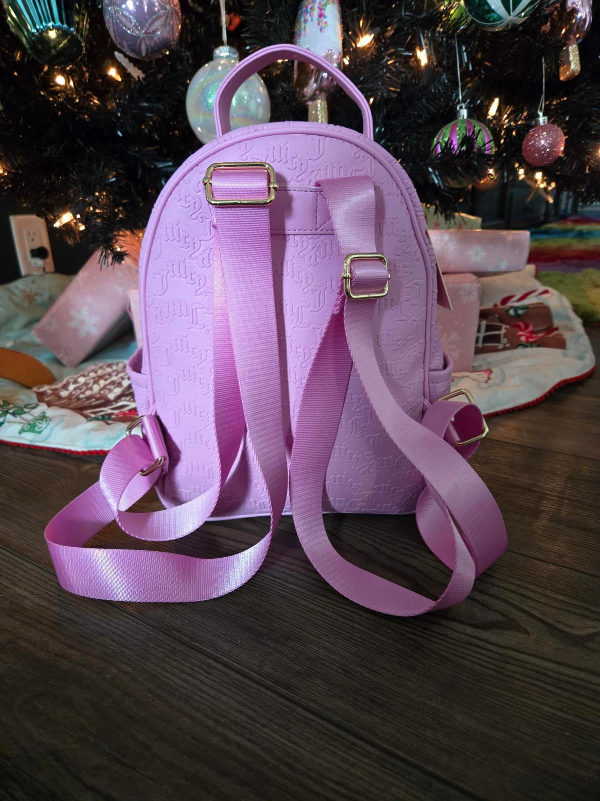 NWT Juicy couture pink backpack purse