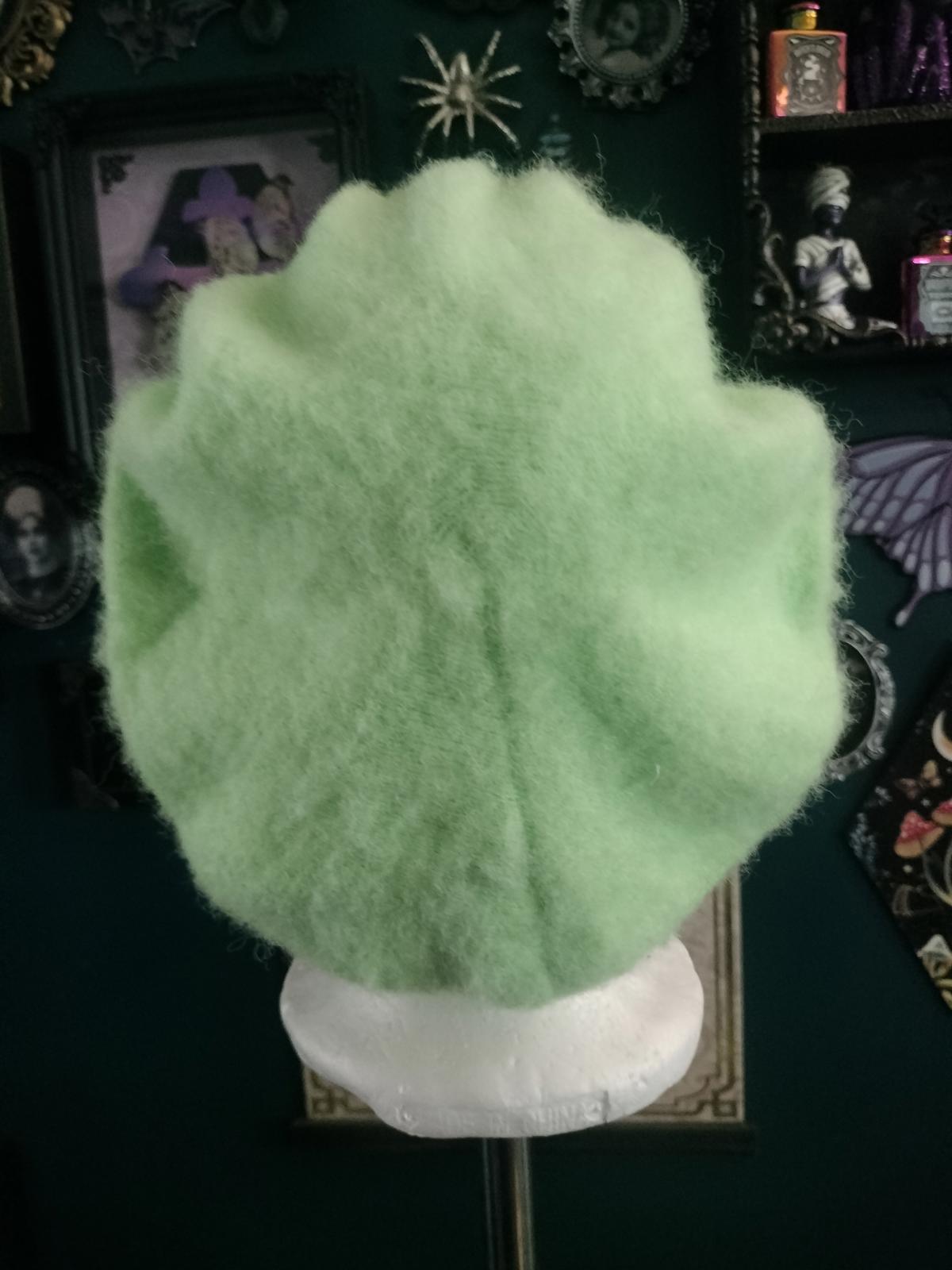 Mint green beret