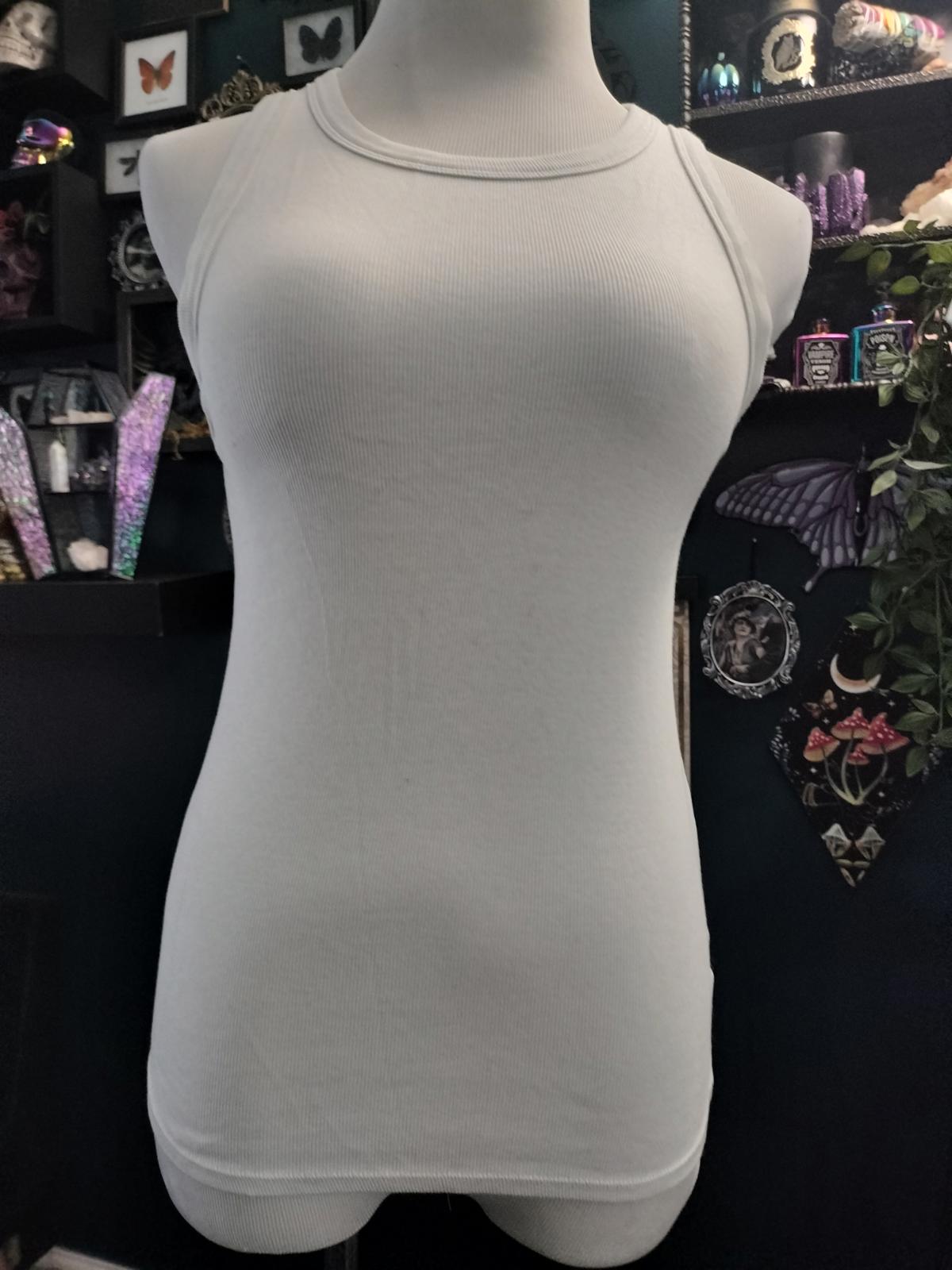 White tank top
