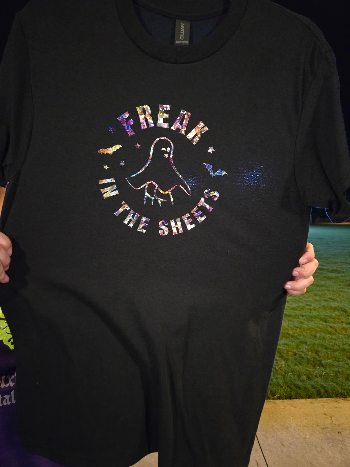 Freak in the sheets ghost halloween t shirt