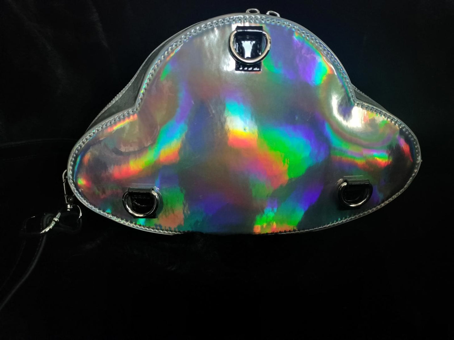 Dolls kill alien in flying saucer spaceship novelty handbag