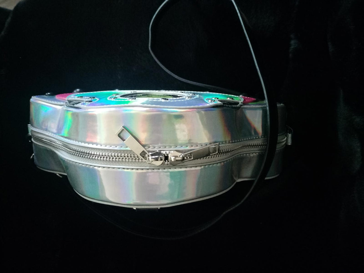Dolls kill alien in flying saucer spaceship novelty handbag