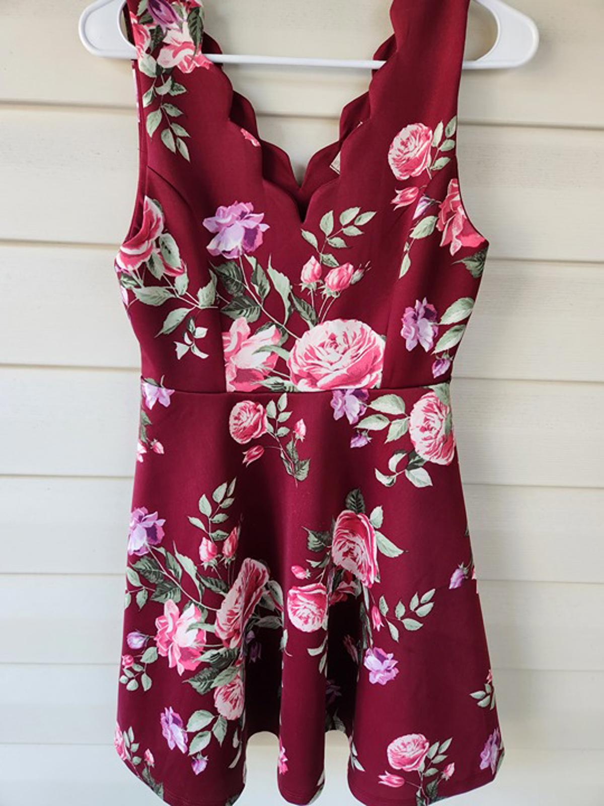 Altar'd State garden rose dress