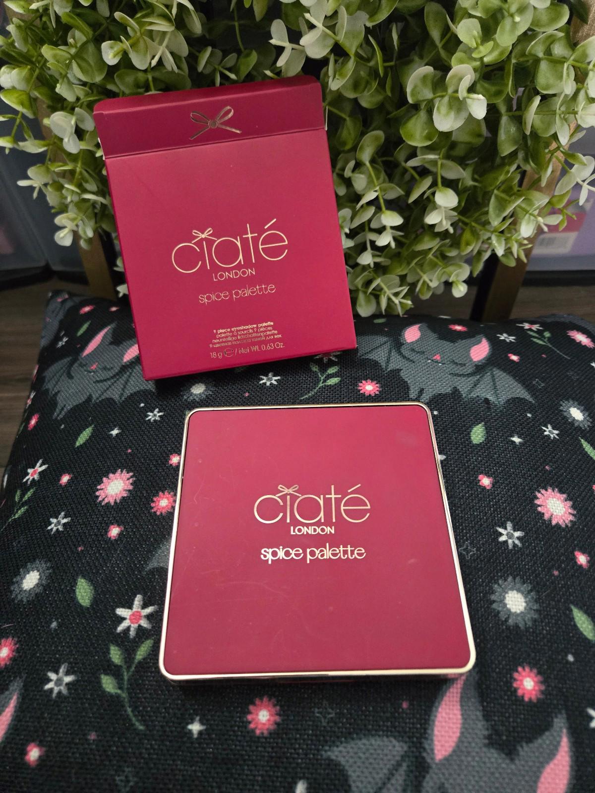 Ciate London Spice eyeshadow Palette w/ box