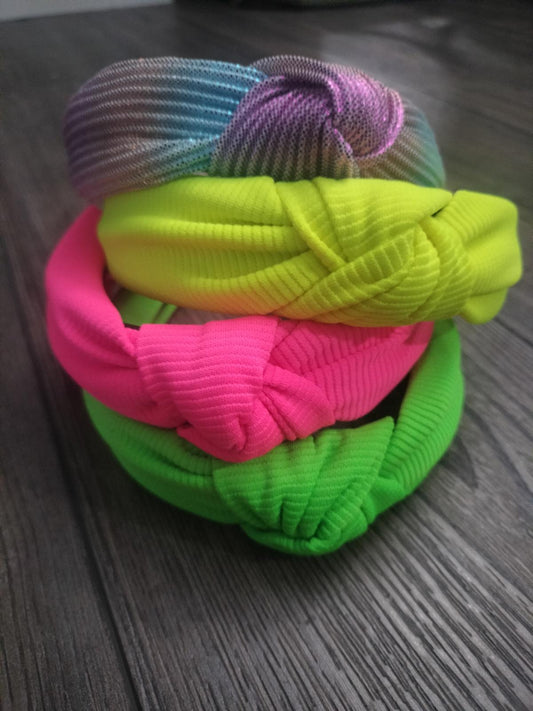 4 top knot headbands