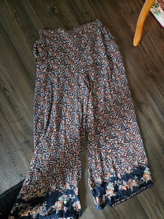 Angie boho casual wide leg pants