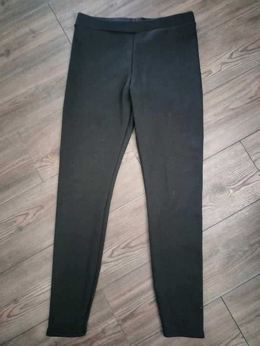 Thick black fleece lined leggings