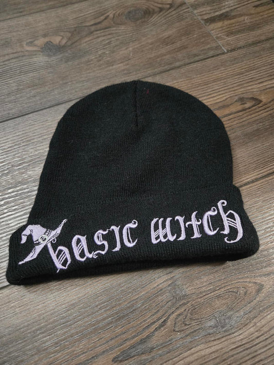 Basic witch beanie hat