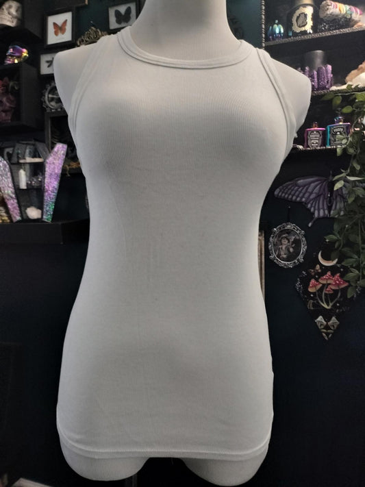 White tank top