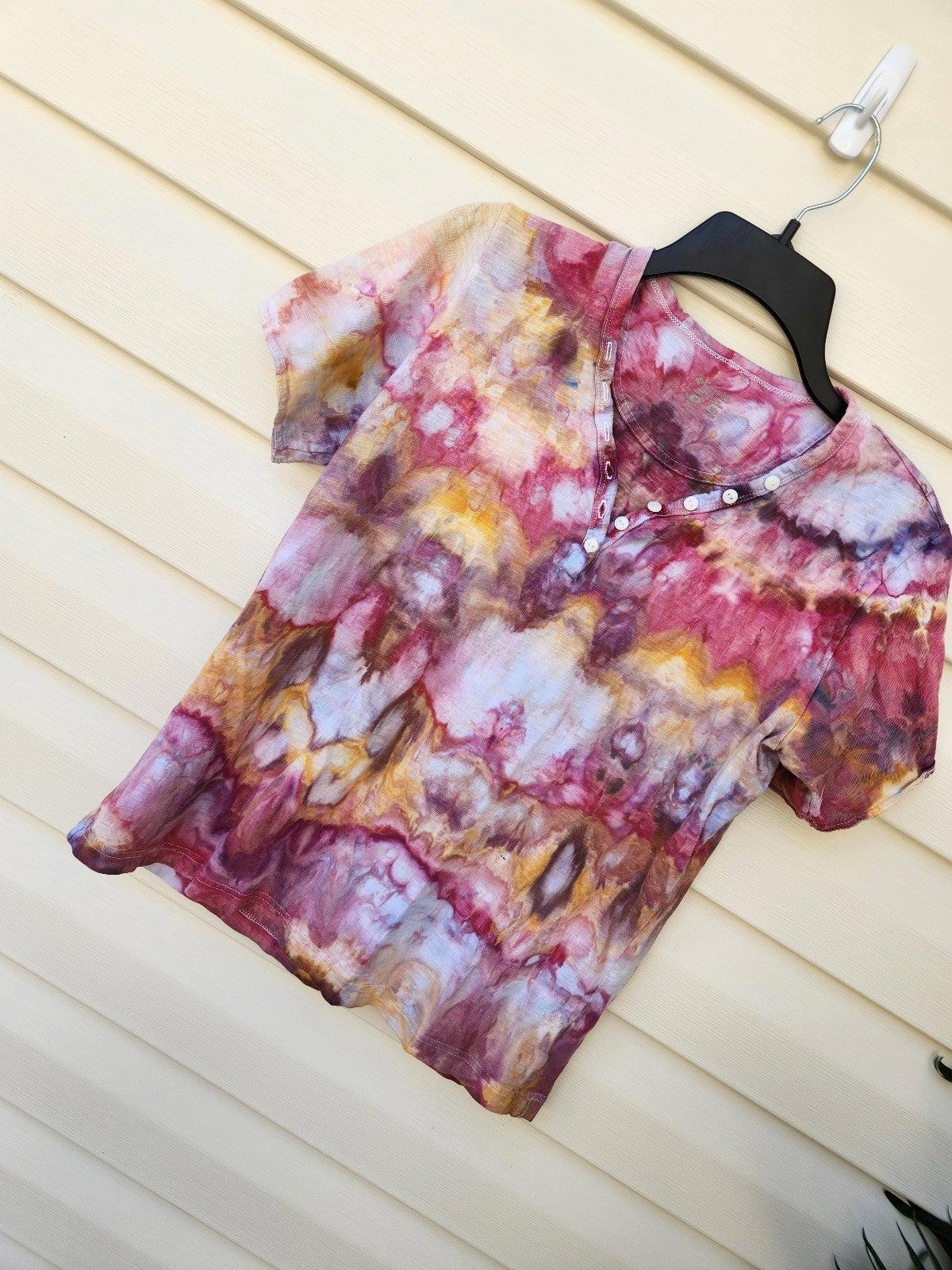 Ice tie dyed ladies t shirt