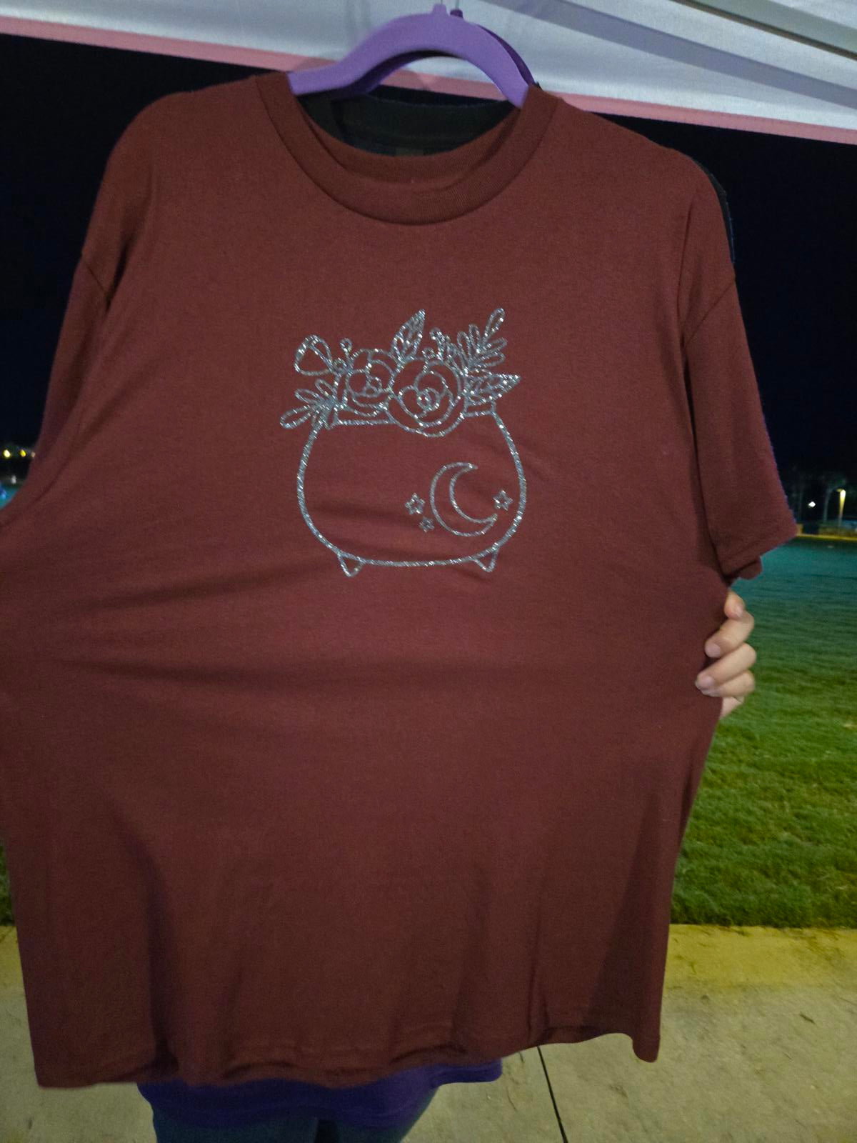Witchy cauldron halloween t shirt