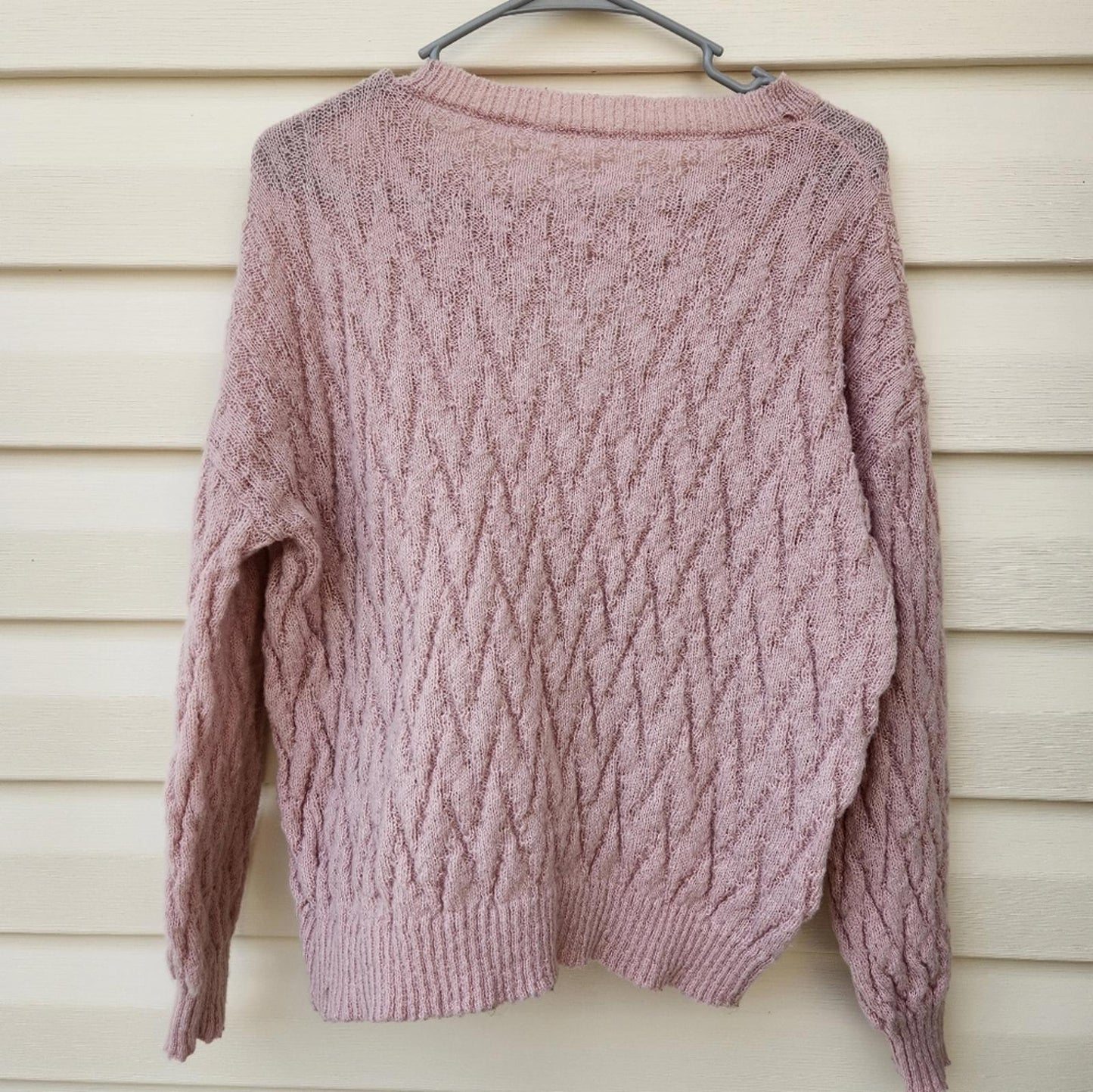 Super cozy blush pink sweater 💖 plus size