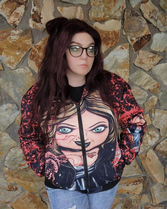 Chucky and tiffany spooky jacket