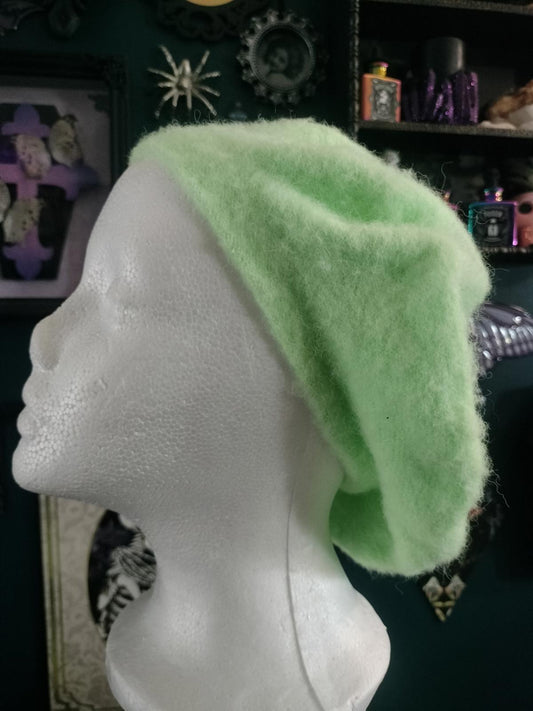 Mint green beret