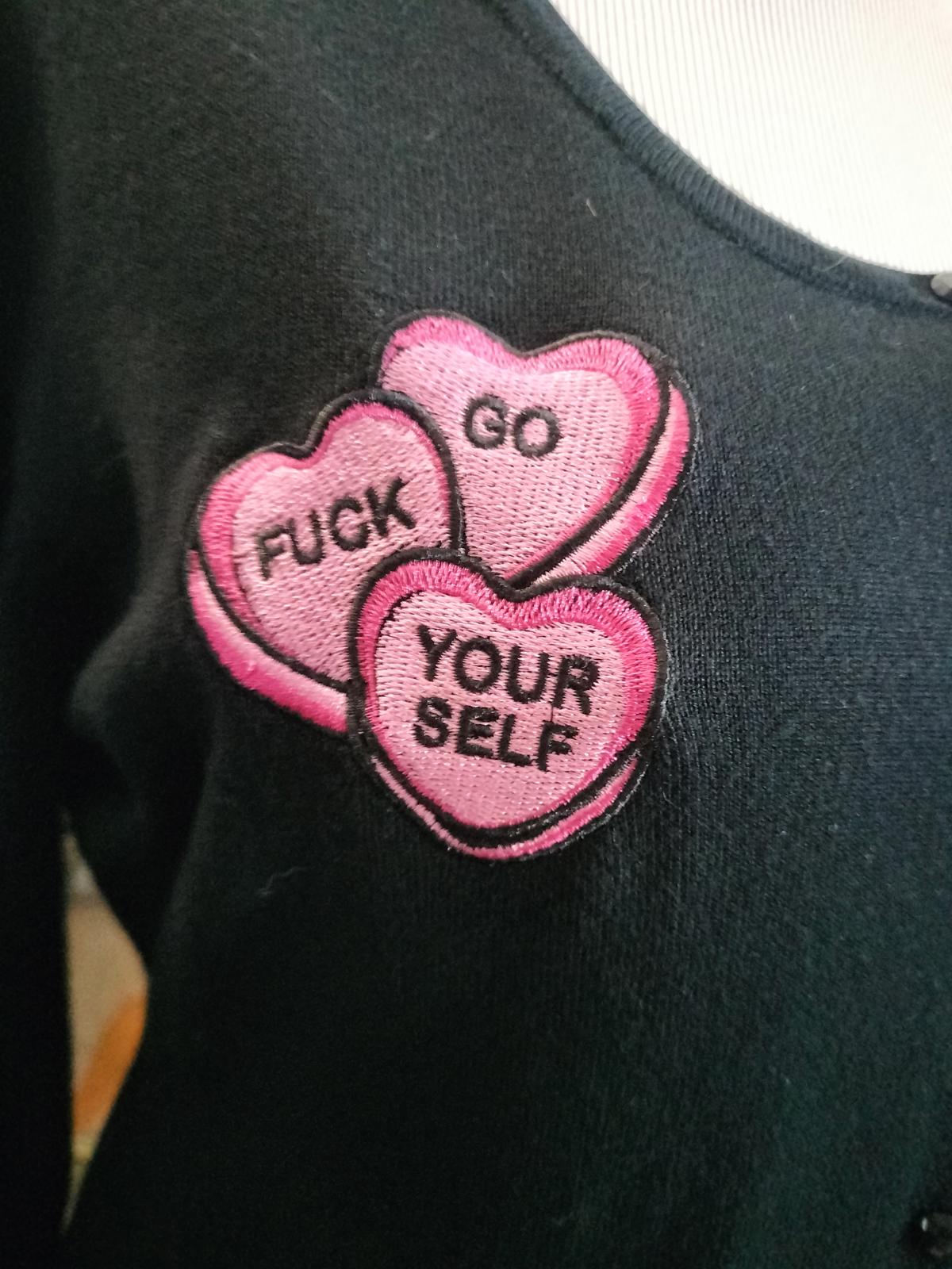 Sourpuss "Go F*ck Yourself" cardigan
