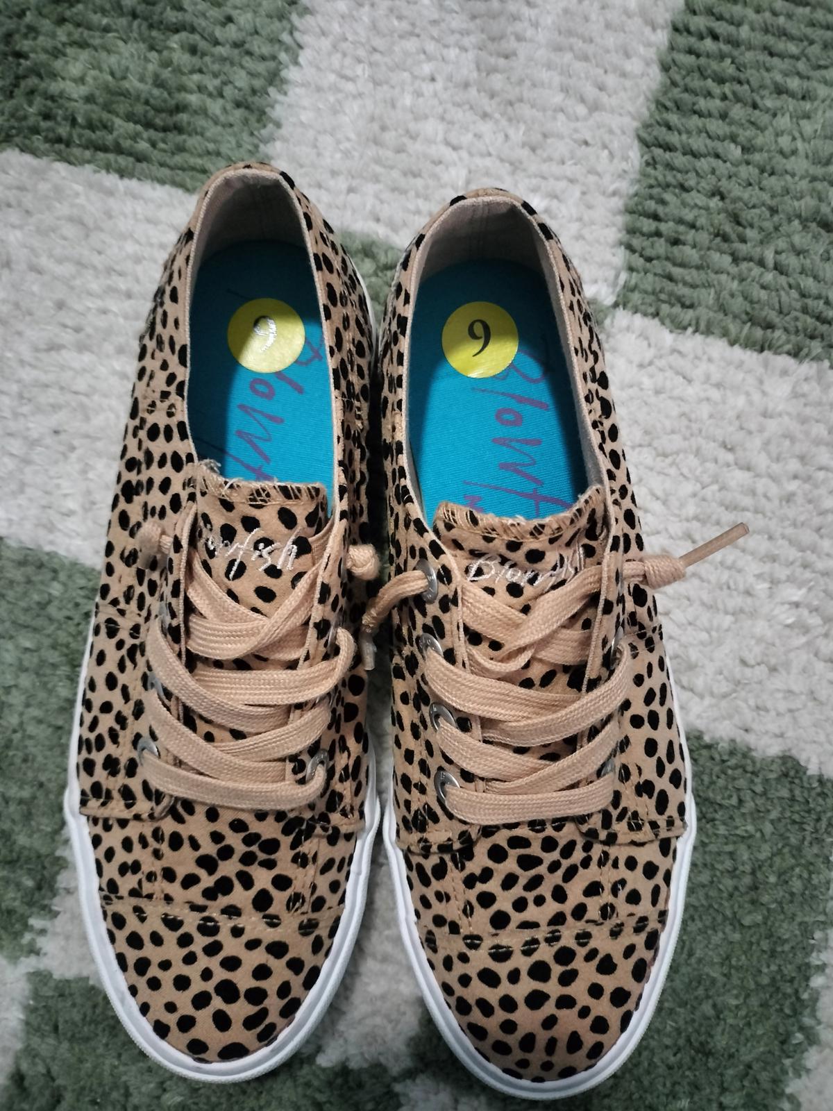 Blowfish Malibu sneakers Cheetah print