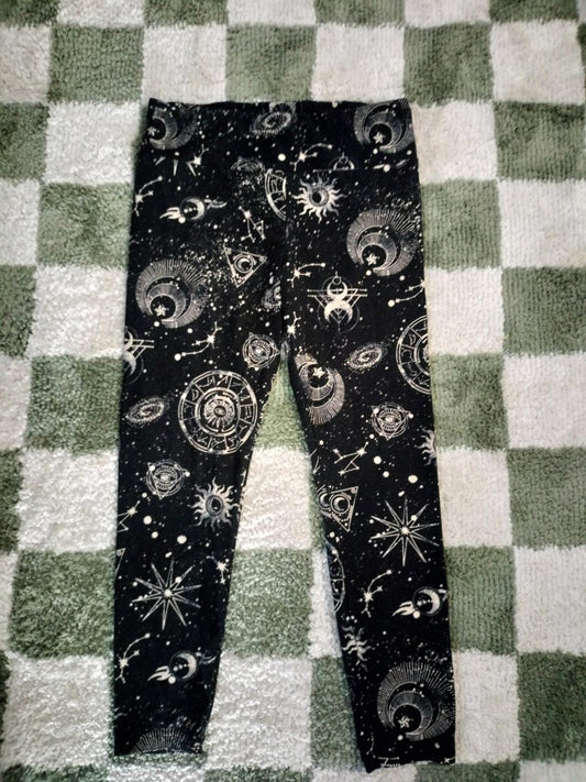 celestial black leggings