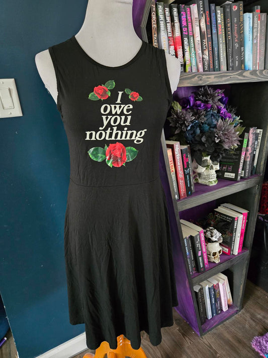 Killstar "I owe you nothing" dress