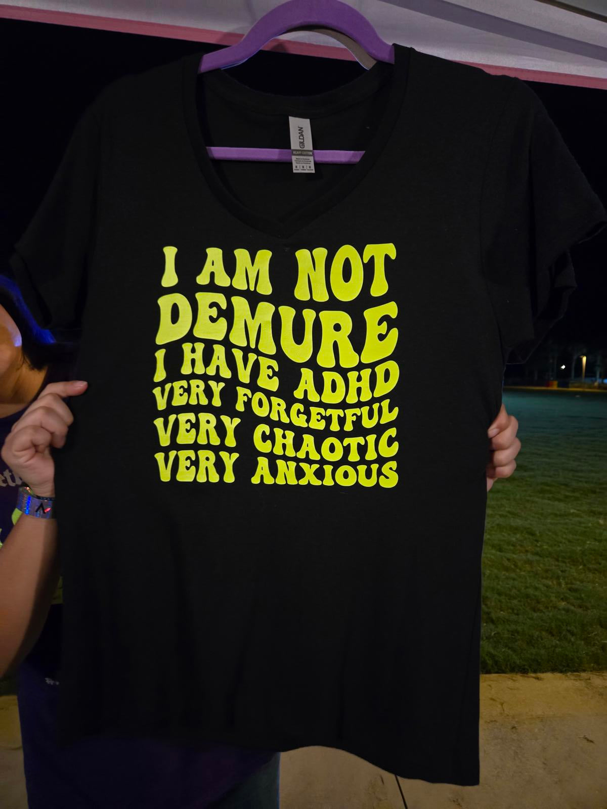 I am not demure funny t shirt
