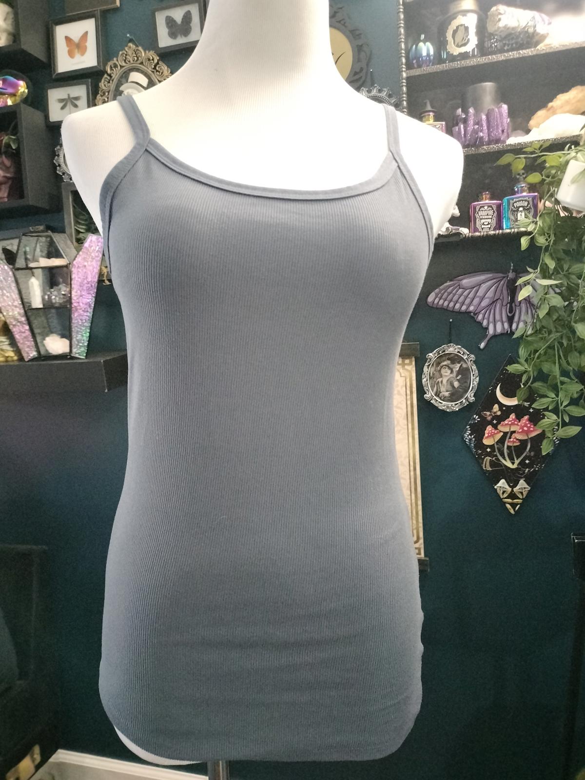 Grey cami tank top