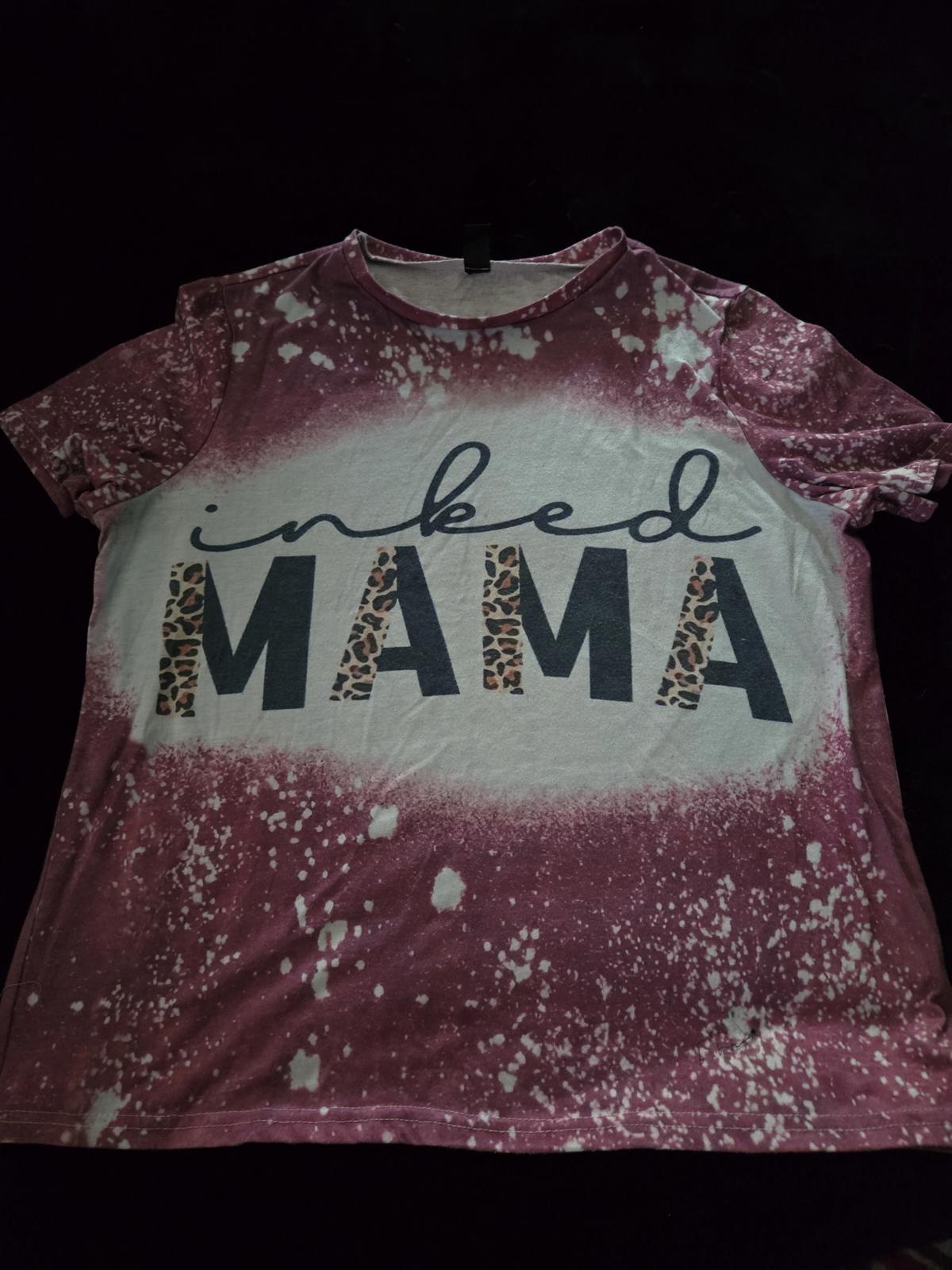 Inked mama 0xl t shirt
